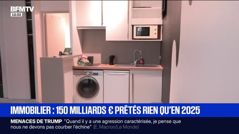 +33% en un an: le volume des nouveaux crédits immobiliers atteint près de 150 milliards d'euros en 2025