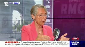 Elisabeth Borne était l'invitée de Jean-Jacques Bourdin, sur RMC et BFMTV, ce Lundi 22 juin