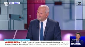 Pr Jérôme Salomon: "La 4ème vague évolue favorablement, le nombre de cas a baissé de 20% en une semaine"