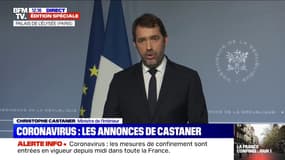 Coronavirus: "Des contrôles seront mis en place à nos frontières", déclare Christophe Castaner