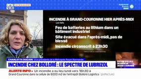 Incendie près de Rouen: le spectre du Lubrizol