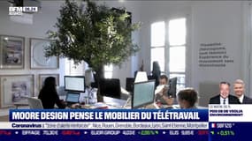 La France qui repart: Moore Design pense le mobilier du télétravail - 24/09