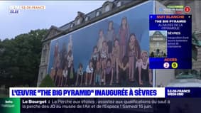 Nuit blanche 2024: l'œuvre "The Big Pyramid" a été inaugurée à Sèvres dans les Hauts-de-Seine