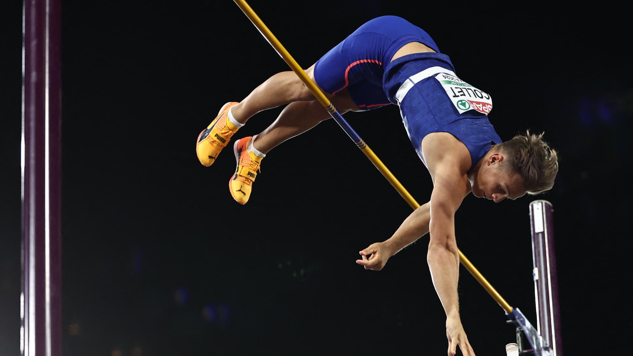 Enorme performance de Thibaut Collet à la perche à six semaines des JO de Paris 2024