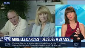 Cinéma: Mireille Darc meurt à 79 ans