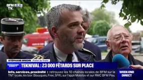 Indre: "On a franchi, dans la journée, le cap des 27 à 28.000 teknivaliers", affirme le préfet Stéphane Bredin
