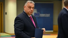 Le Premier ministre hongrois Viktor Orban à Bruxelles, le 14 décembre 2023