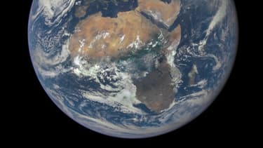L'Afrique vue depuis l'espace.