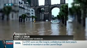 Morlaix sous les eaux: "C'est une calamité qui s'est abattue sur la ville"
