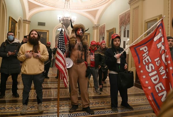 Des partisans de Donald Trump ont envahi le Capitole, à Washington, le 6 janvier 2021 Des partisans de Donald Trump ont envahi le Capitole, à Washington, le 6 janvier 2021