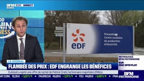 Flambée des prix: EDF engrange les bénéfices