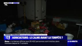 À Beauvais, des bénévoles apportent des denrées aux agriculteurs mobilisés