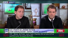 OL : Depay ? "Là, il faut faire quelque chose..." urge Rothen