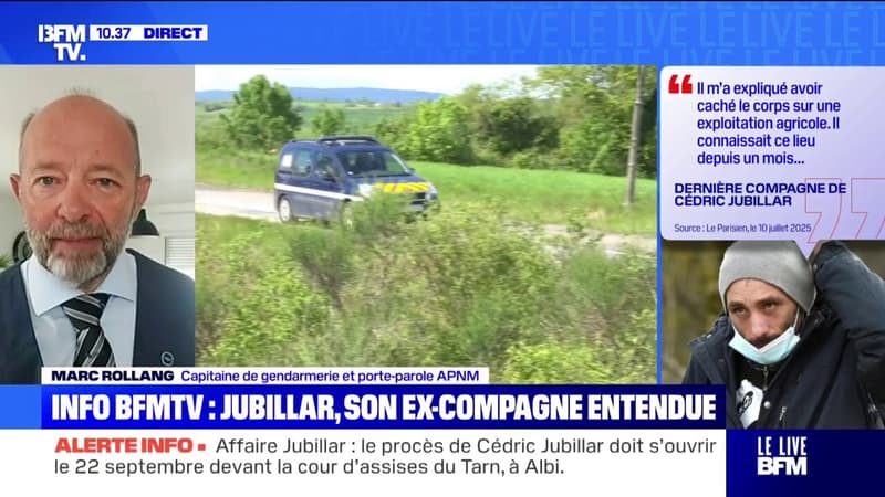 Affaire Jubillar: l'audition de la dernière compagne de Cédric Jubillar est "un travail extrêmement compliqué", explique le capitaine de gendarmerie Marc Rollang