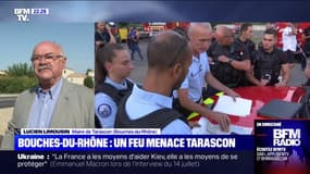 Bouches-du-Rhône: "800 hectares brûlés [...] Le feu progresse encore" annonce le maire de Tarascon