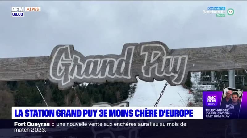 Hautes-Alpes: la station Grand Puy parmi les moins chères