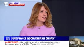 Maud Bregeon (Renaissance): "Je ne participerai pas à une coalition qui intégrerait LFI ou EELV"