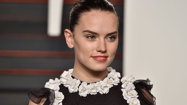 L'actrice britannique Daisy Ridley, le 28 février 2016 aux Oscars.