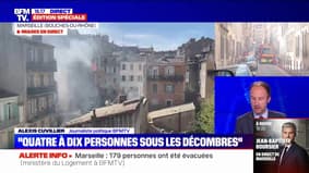 Collapsed building in Marseille: 179 people were evacuated in the area of ​​rue Tivoli