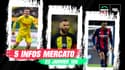 Merlin, Benzema, Lucumi... Les 5 infos mercato du 23 janvier à la mi-journée