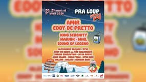 L'édition 2024 du Pra Loup Festival est prévue du 30 mars au 1er avril.