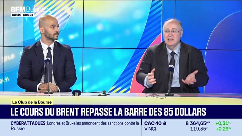 Le club de la Bourse : Le cours du Brent repasse la barre des 85 dollars - 14/07
