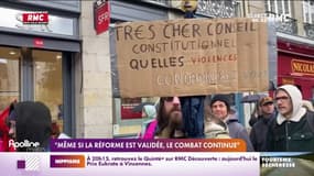 Retraites: des manifestants déterminés à continuer le combat après le Conseil constitutionnel