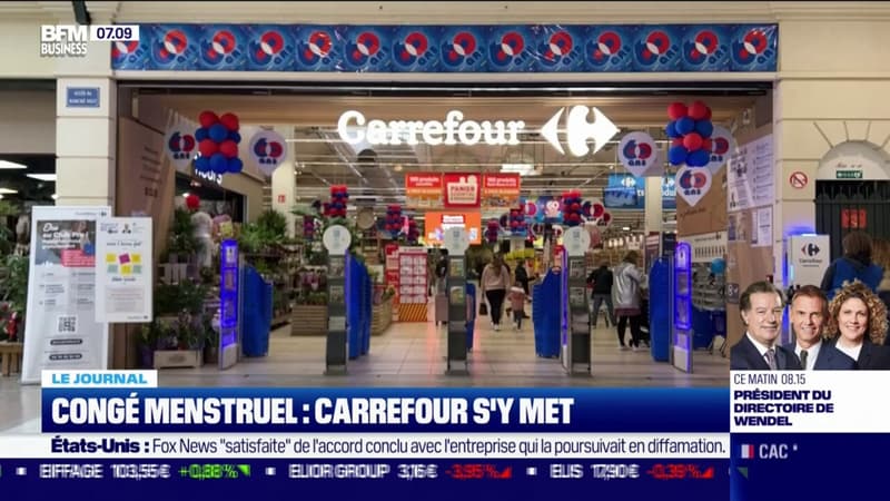 Carrefour met en place un congé menstruel pour ses employées