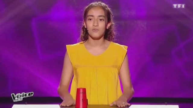 Betyssam dans "The Voice Kids", le 26 août 2017