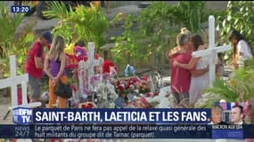 Saint-Barth, Læticia et les fans