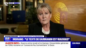 Rejet du projet de loi immigration: "Gérald Darmanin n'a pas proposé à l'Assemblée nationale un texte à la hauteur des enjeux", pour Nadine Morano (députée européenne LR)