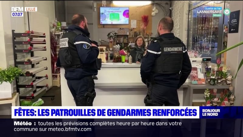 Fêtes dans le Nord: les gendarmes renforcent leurs patrouilles