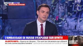 "On ne se sent pas isolé": le porte-parole de l'ambassade de Russie en France témoigne sur BFMTV
