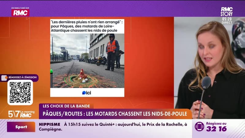 Les choix de la bande : Pâques/routes, les motards chassent les nids-de-poule - 06/04