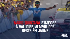 Tour de France : Quintana remporte la 18e étape à Valloire, Alaphillipe reste en jaune