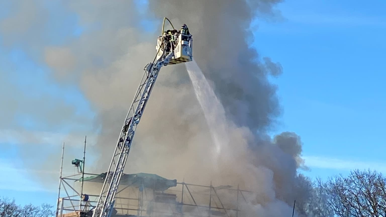 Un incendie s'est déclaré ce mardi, dans une villa du 6e arrondissement de Lyon, au 31 du boulevard des Belges.