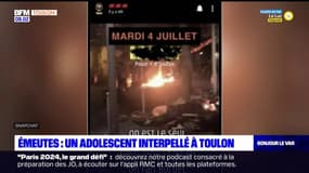Un adolescent de 14 ans interpellé à Toulon après un appel à l'émeute