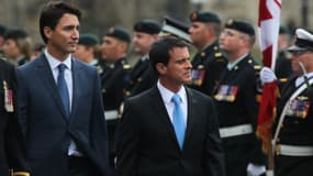 Justin Trudeau rencontrait Manuel Valls ce jeudi 13 octobre