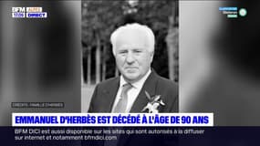 Manosque: Marie Charles-Emmanuel d'Herbès est mort à l'âge de 90 ans