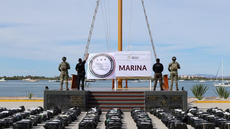 Plusieurs tonnes de cocaïne saisies lors d'une "opération coordonnée" entre le Mexique et les États-Unis dans l'océan Pacifique