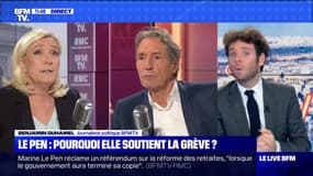 Le Pen: pourquoi elle soutient la grève ? - 03/12