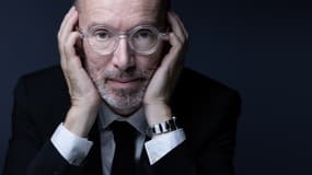 L'écrivain français Laurent Mauvignier, à Paris, le 13 octobre 2025.
