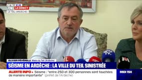 Maire du Teil: "Les assurances doivent prendre en compte dès aujourd'hui le sinistre" dû au séisme en Ardèche