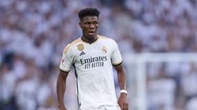 Le joueur du Real Madrid Aurélien Tchouaméni