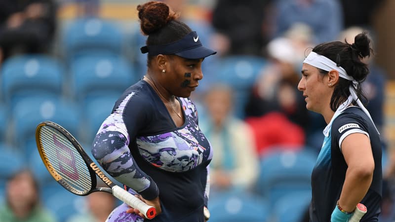 Tennis: Serena Williams s'impose en double pour son grand retour, après un an sans jouer