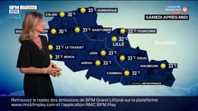 Météo Nord-Pas-de-Calais: pas l'ombre d'un nuage et une chaleur accablante, 32°C à Lille, jusqu'à 33°C à Dunkerque