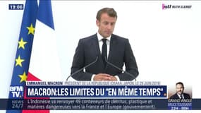 Emmanuel Macron: les limites du "en même temps"