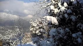 Haute-Corse : le village de Bisinchi sous la neige - Témoins BFMTV