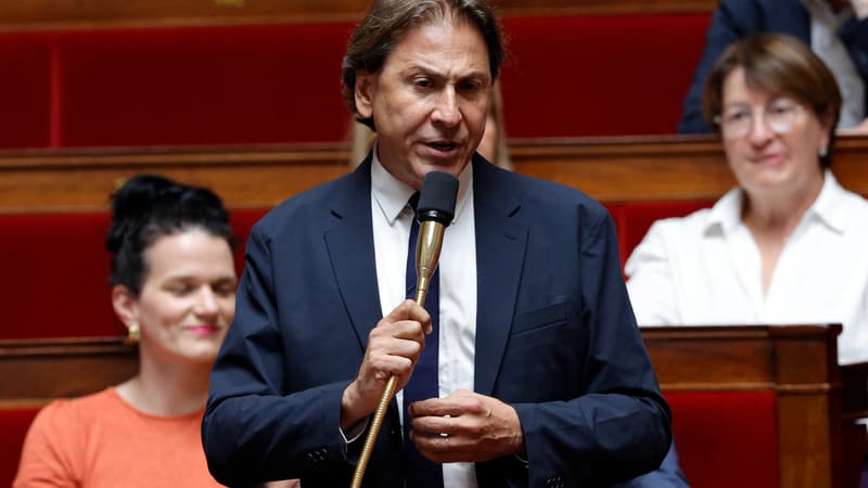 Jérôme Guedj à l'Assemblée nationale le 11 juillet 2023 