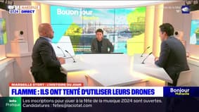 Arrivée de la flamme olympique à Marseille: quatre personnes placées en garde à vue pour avoir fait voler des drones de loisir
